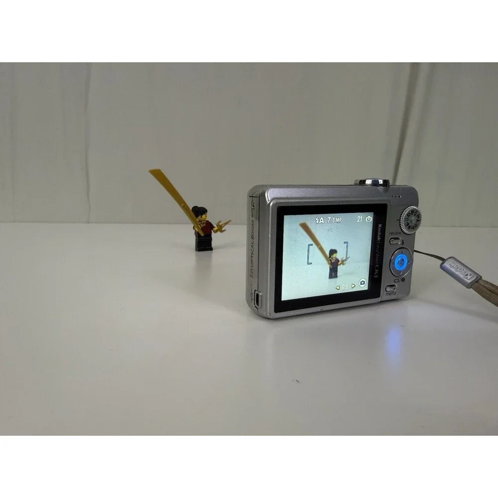 Kodak Easy Share C763 7.1 MP Retro Digital Camera With Battery Tested Works
